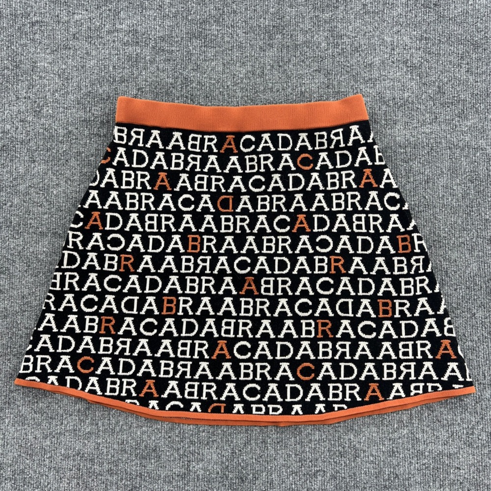 Maeve Anthropologie Abracadabra Mini Skirt Medium Tan‎ Black Party Whimsigoth